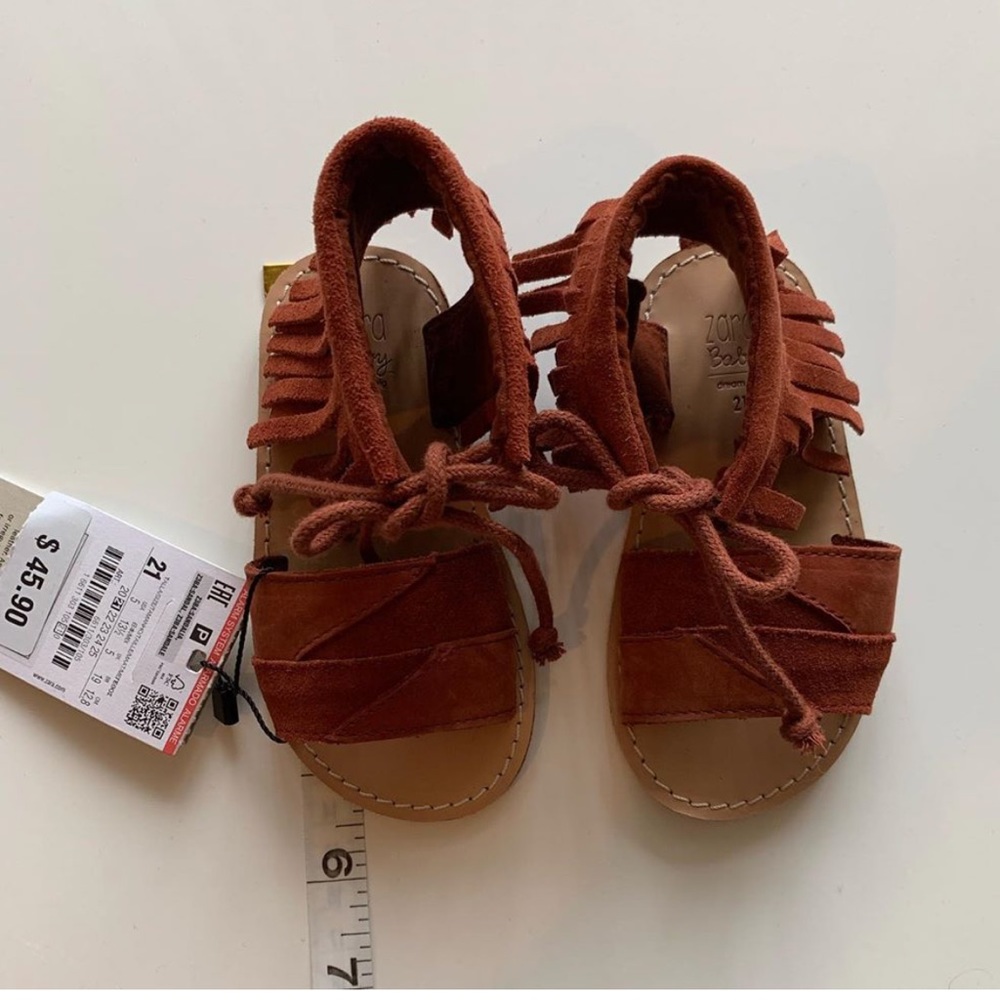 Zara Suede Sandals